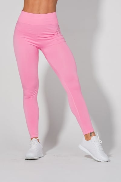 Sweety Seamless Short Leggings – Pink