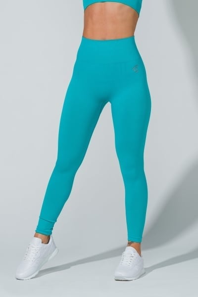 MP Women's Tempo Tonal Seamless Leggings - Bright Turquoise