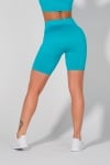 Full Fit Line Set: 3 Pairs of Seamless Short Leggings in 3 colours - Antrasite, Turquoise, Lilac